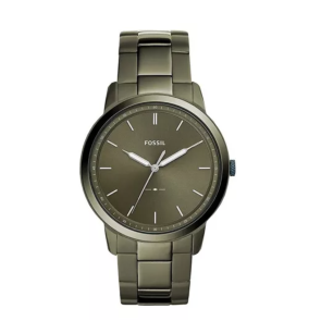 Uhrenarmband Fossil FS5460 Rostfreier Stahl Grün 22mm